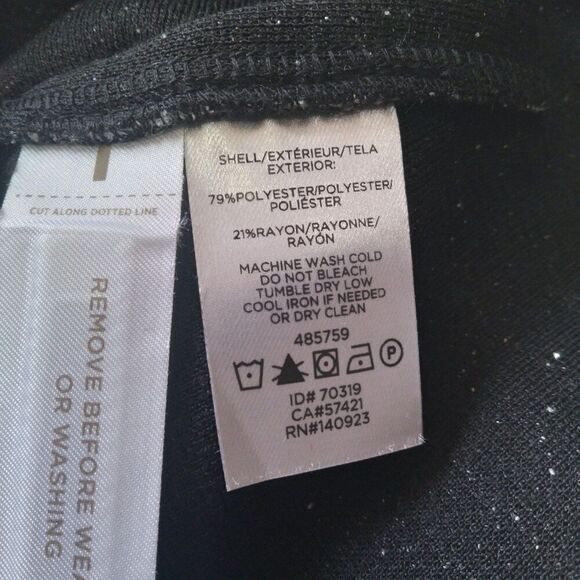 LOFT Ann Taylor Gray Marled Fleece Fabric Mini Length Circle Skirt Women's Small - Picture 4 of 12